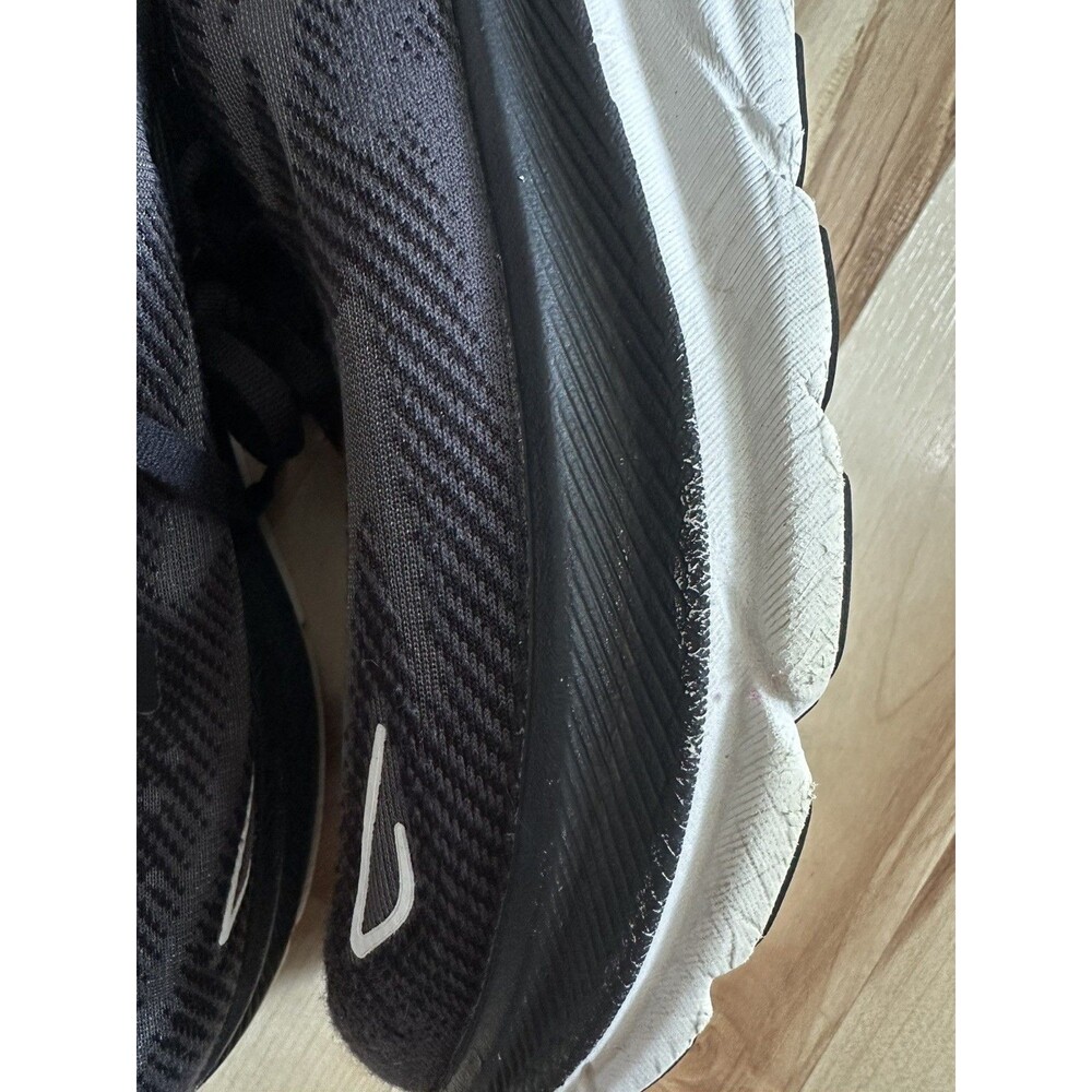 HOKA One One Clifton 9 Women’s Running Shoes US 8 Black White – - Picture 13 of 14